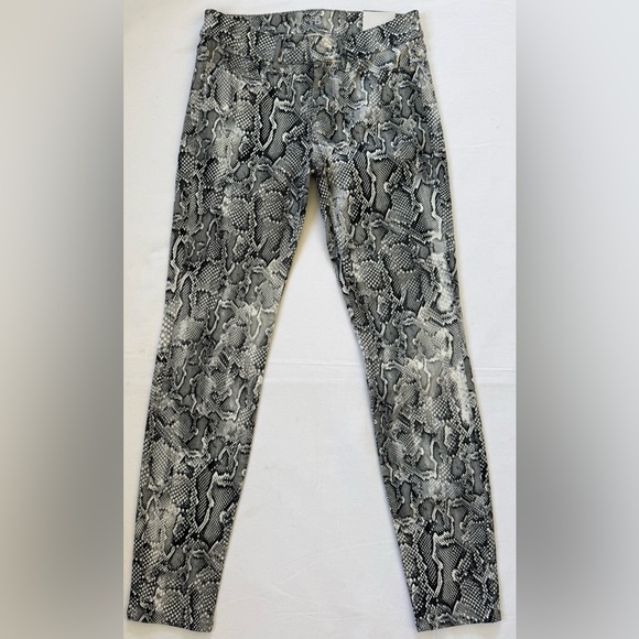 White House Black Market Denim - White House Black Market Printed Skinny Ankle Jeans